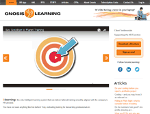 Tablet Screenshot of gnosislearning.com